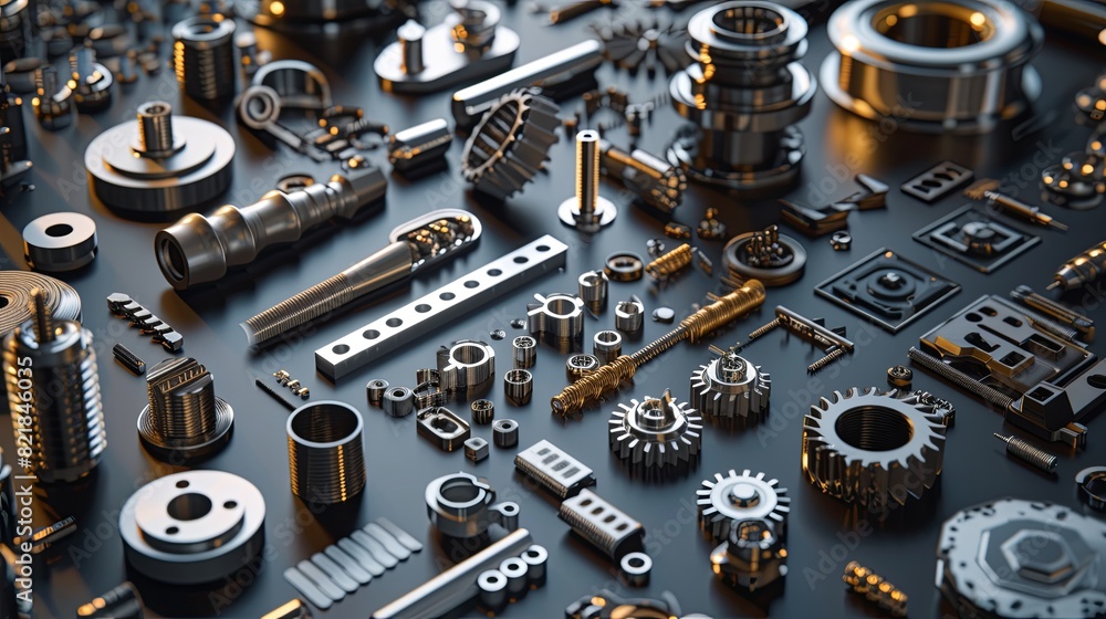 Machined automotive components